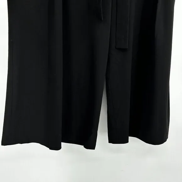 sachin and babi light blue dress High Waisted Crepe Knit Tie Front Dress Pants main image 1
